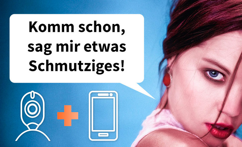 Das Prinzip einer Telefonsexcam| Mehr als German Dirty Talk